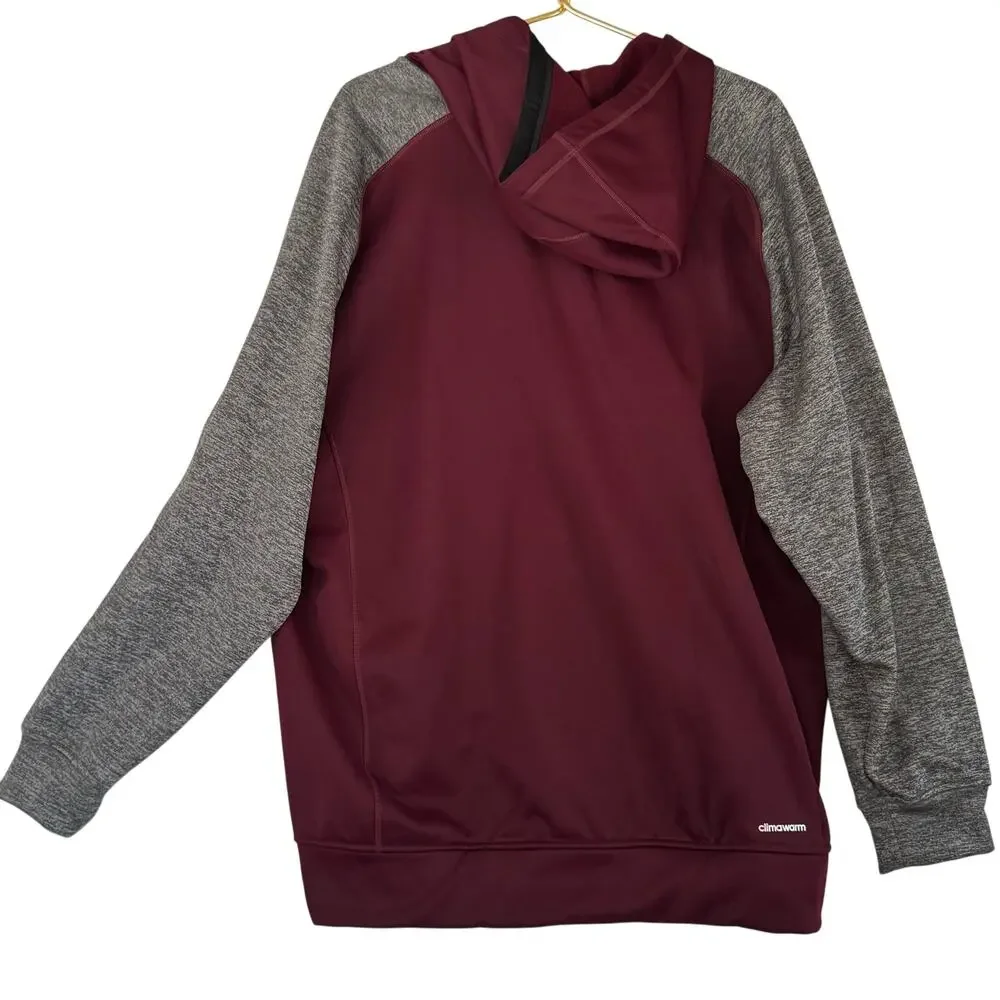 2XL Adidas track jacket with hoodie - Picture 2 of 6